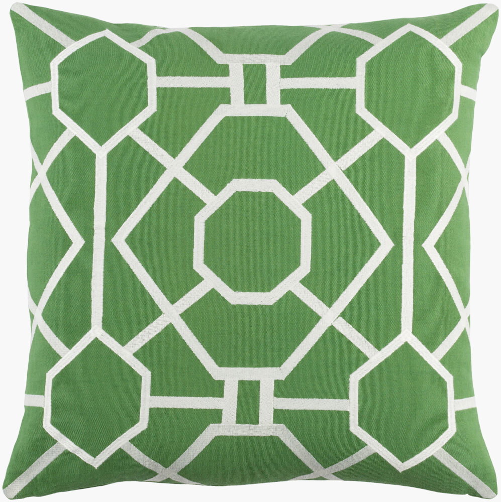 Kingdom Accent Pillow, Decorative Pillow by Surya, 18" length x 18" width