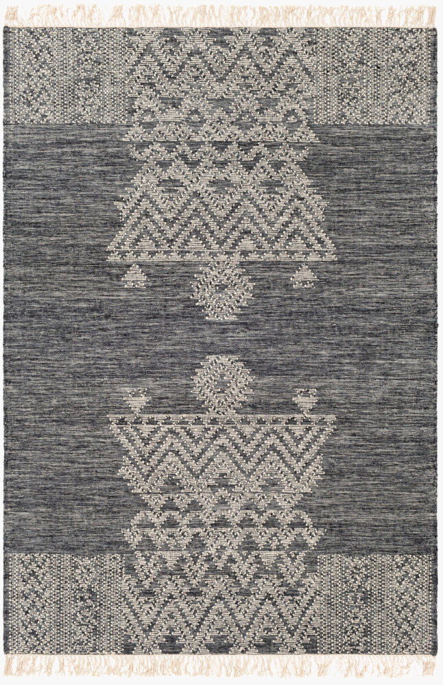 Fulham Handmade Rug, by Surya, 1'6" length x 1'6" width
