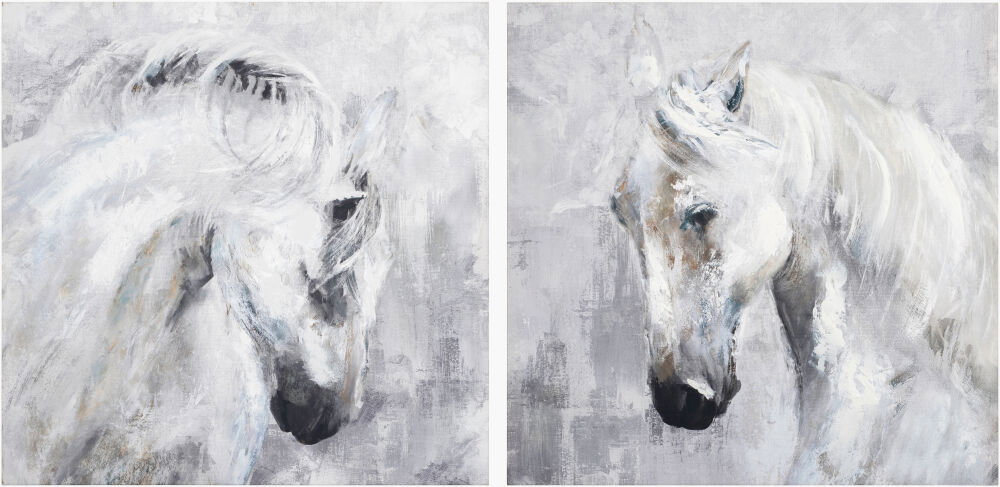 Assateague Canvas Art, Wall Hanging by Surya, 32" width x 32" height