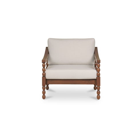 Delilah Outdoor Accent Chair Brown