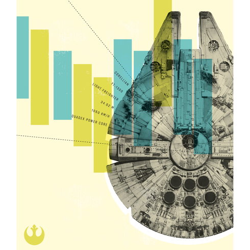 Millennium Falcon Tapestry