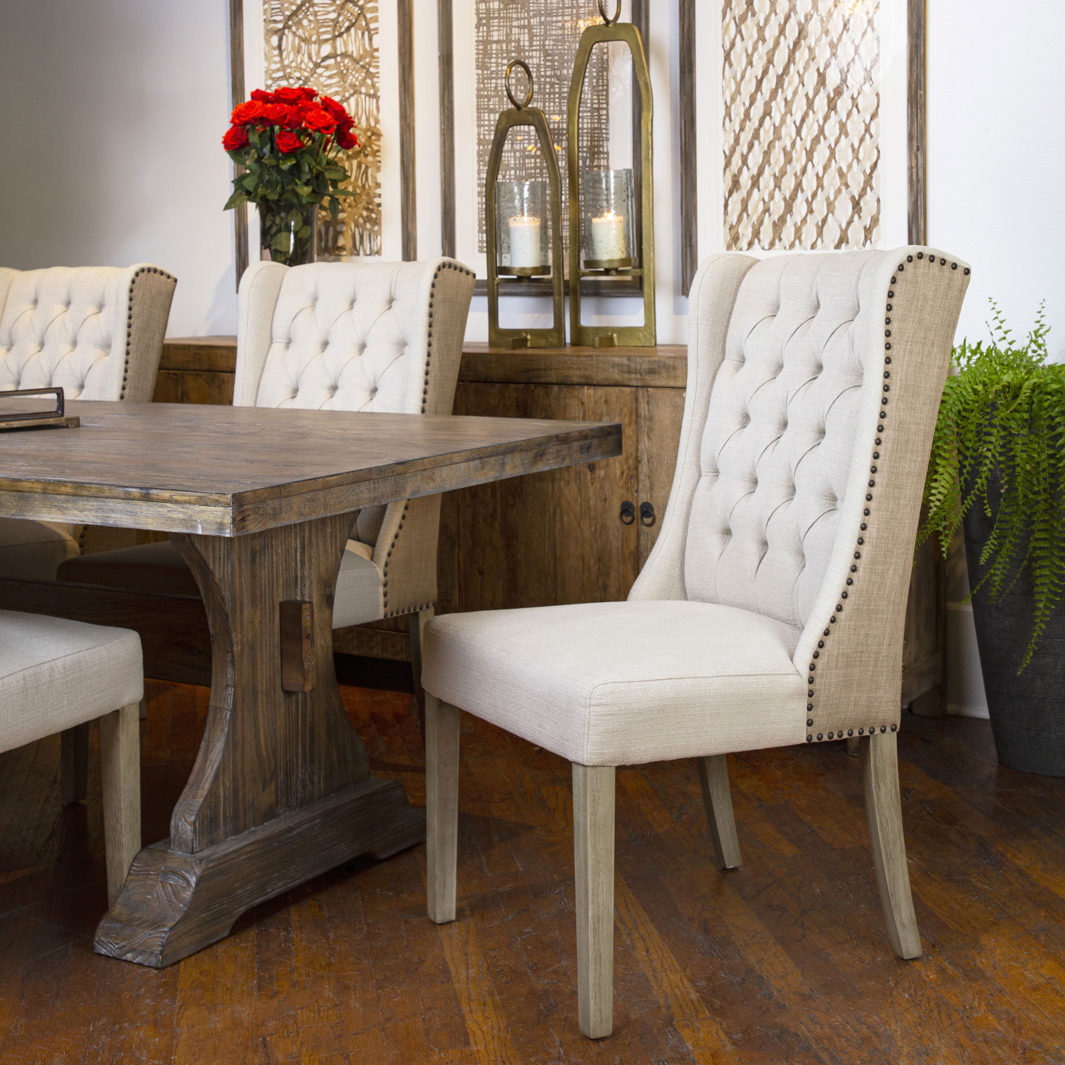 Diana Dining Chair  W/ Perf Fabric, by Dovetail, 23" width x 43" height x 29" depth View 6