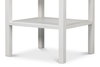 Windy Single Drawer Side Table, by Sarreid, 1'6" length x 1'10" width x 2'3" height thumbnail 8