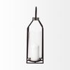 Kingston I Large Rustic Metal Framed Table Candle Holder thumbnail 4