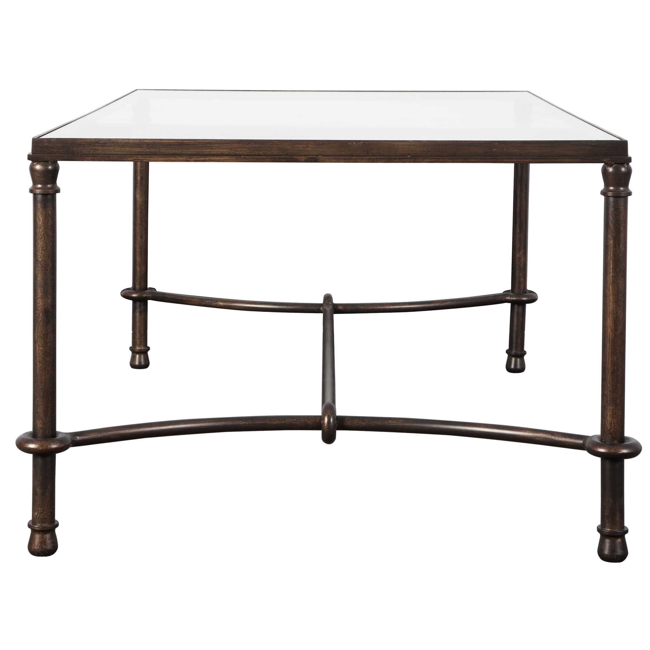Warring Iron Coffee Table, Furniture by Uttermost, 48" width x 20" height x 28" depth View 5