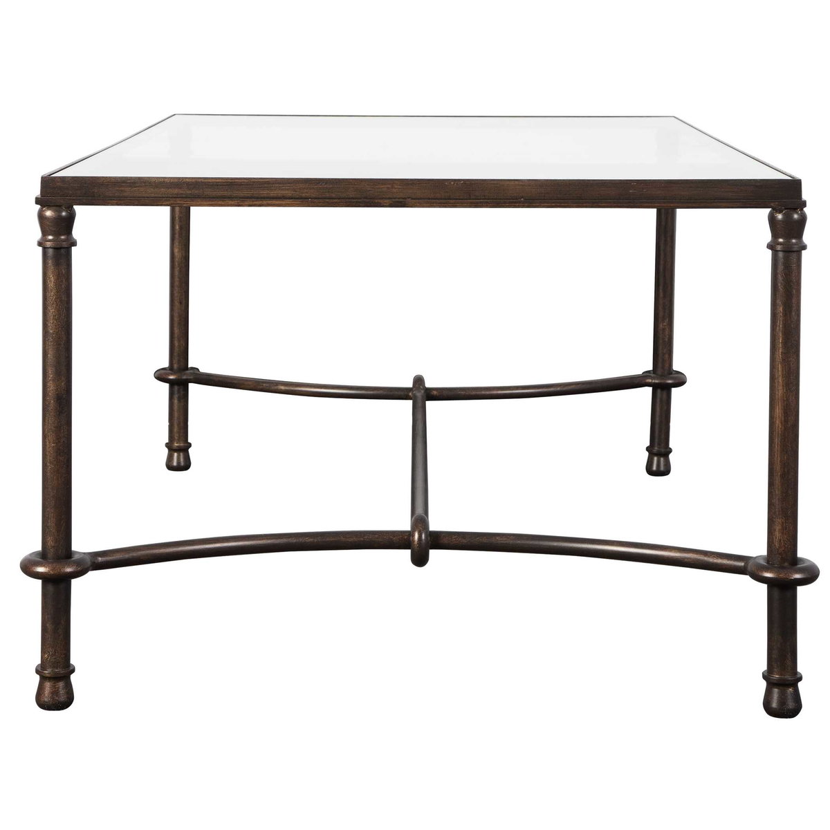 Warring Iron Coffee Table, by Uttermost, 48" width x 20" height x 28" depth View 5