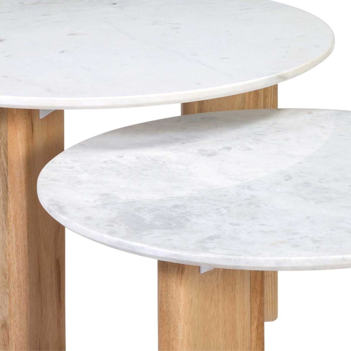 Bryn Coffee Table, by Dovetail, 30" width x 19" height x 30" diameter x 30" depth View 3