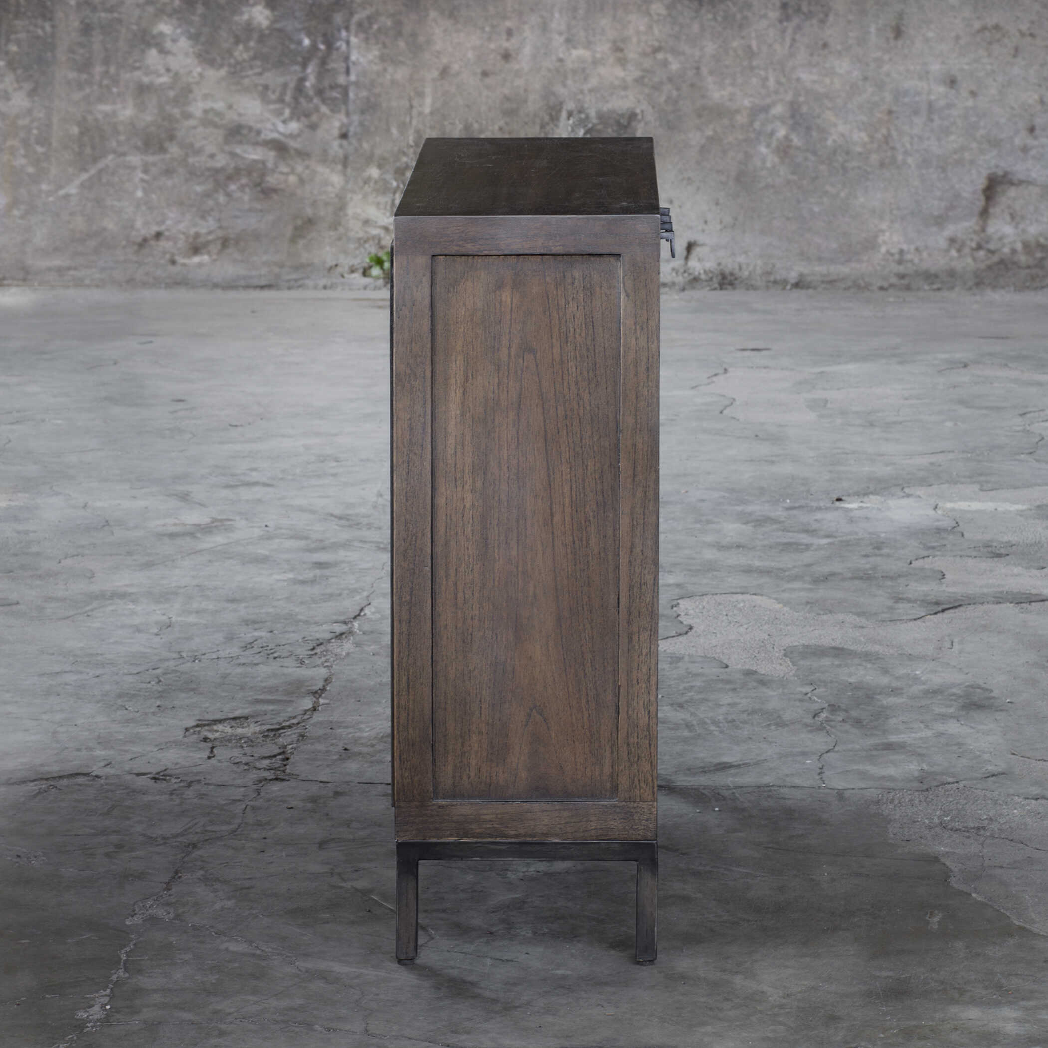 Nadie Light Walnut Console Cabinet large image 