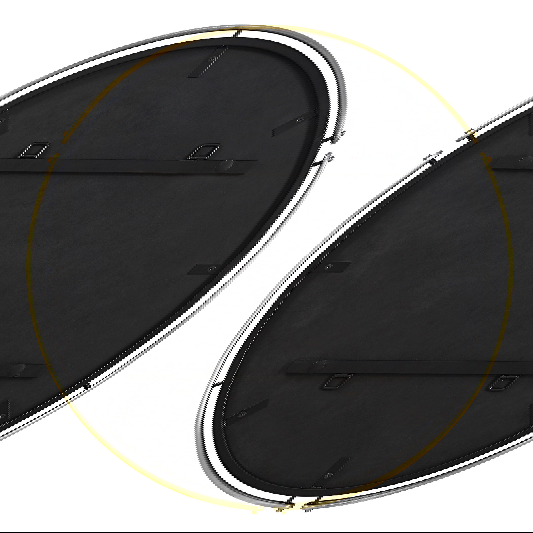 Wesley Round Mirror, by Uttermost, 38.25" width x 38.25" height x 1.5" depth View 7