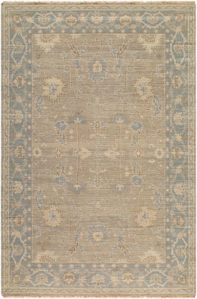 Reign Handmade Rug, by Surya, 9' length x 6' width