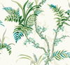 Enchanted Fern Blue & Green Wallpaper thumbnail 0