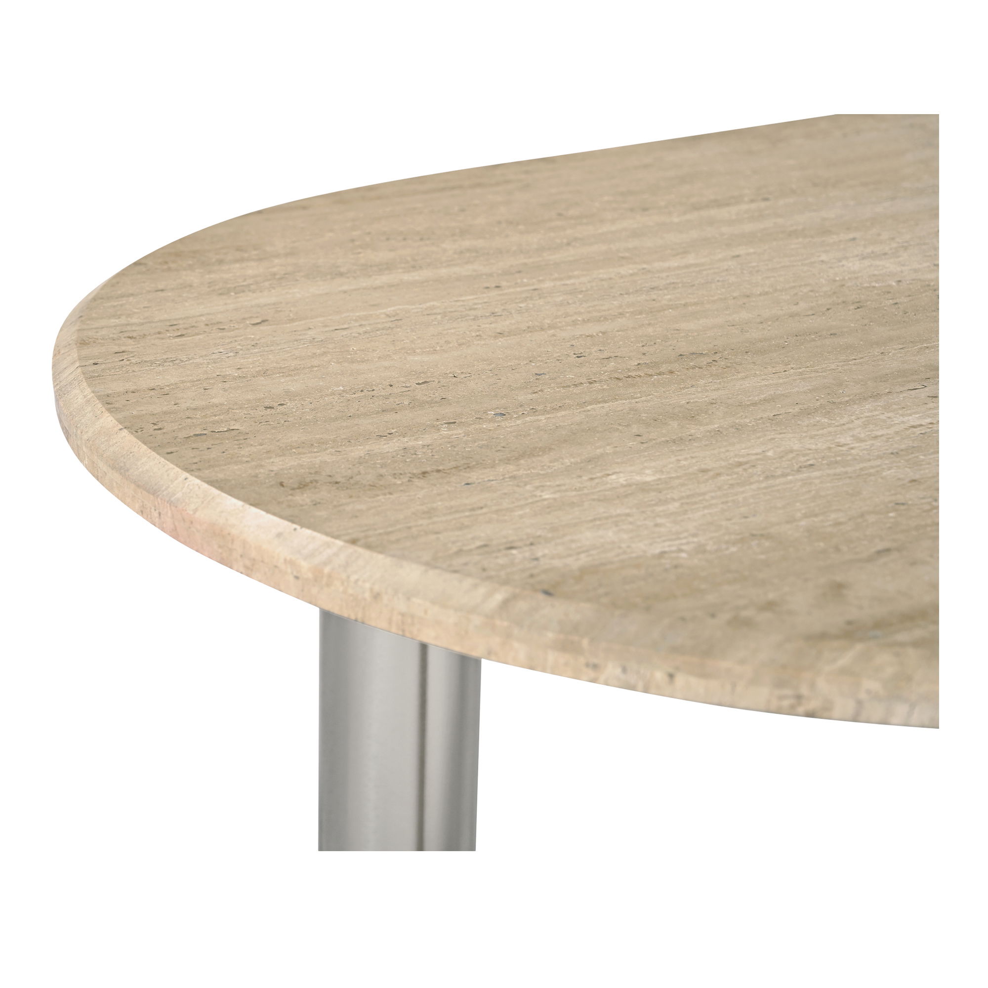 Fia Dining Table Travertine large image 