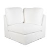 REFUGE SOFA, CORNER, ARCTIC WHITE, Furniture by Uttermost, 37.5" width x 30" height x 37.5" depth thumbnail 1