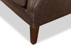 Brooks Leather Tufted 2 Seat Sofa, by Sarreid, 2'8" length x 4'6" width x 2'9" height thumbnail 7
