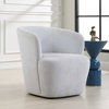 Mist Barrel Swivel Chair, Accent Chair by Uttermost, 29" width x 30.5" height x 30.25" depth thumbnail 4