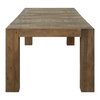 Aldan Reclaimed Oak Dining Table, by Uttermost, 116" width x 30" height x 40" depth thumbnail 4