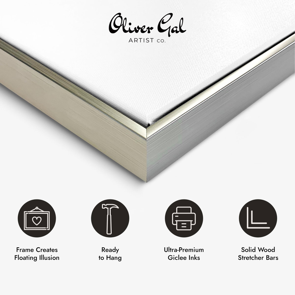 Azlan Bloom Floral (Resin), Art by Oliver Gal,  15x10 View 4