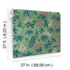 Peacock Estate Green Wallpaper thumbnail 5