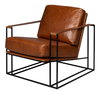 Oryan Chair  Havana Brown, by Sarreid, 2'8" length x 2'6" width x 2'6" height thumbnail 1