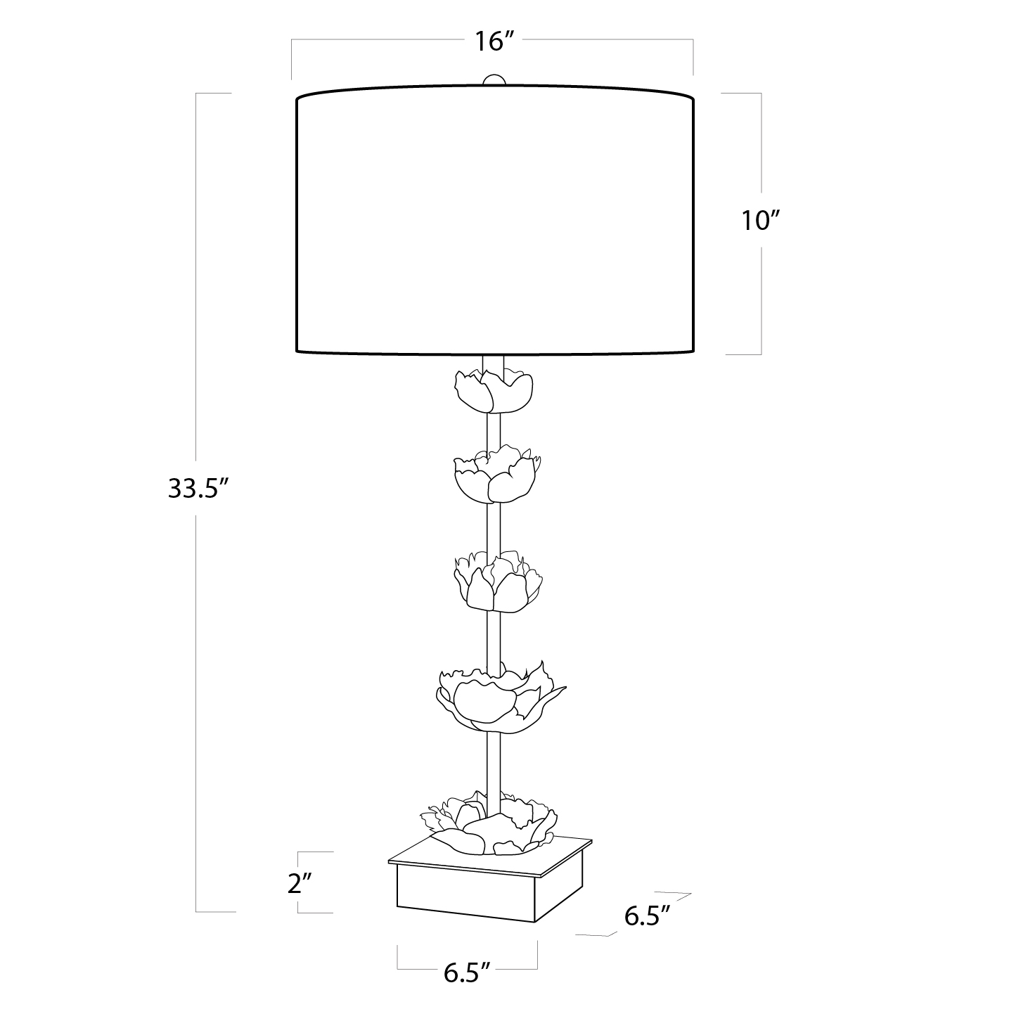 Online Designer Living Room Adeline Table Lamp