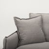 Roy II Flint Gray Upholstered and Brown Wood Frame Arm Chair thumbnail 8