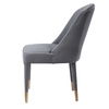 Brie Armless Chair Gray Set Of 2 thumbnail 3