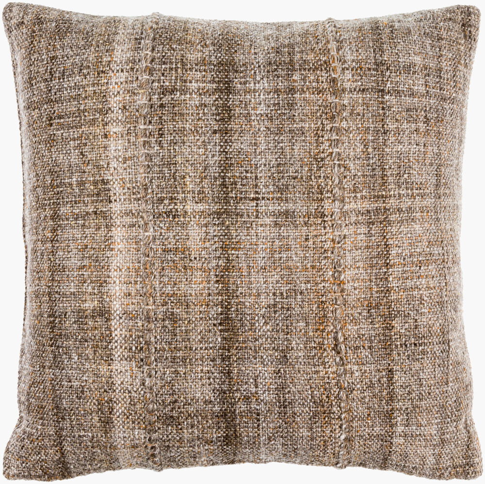 Mudcloth Accent Pillow, Decorative Pillow by Surya, 20" length x 20" width