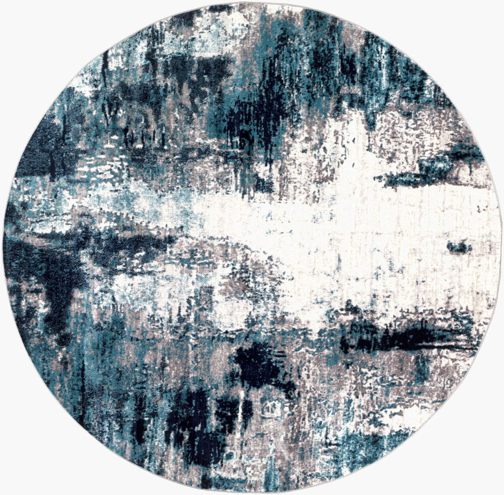 Wanderlust Machine Woven Rug, by Surya, 7'10.49" length x 7'10.49" width