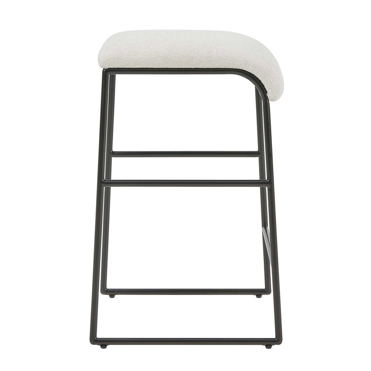 Arcane Ecru Counter Stool, Counter & Bar Stool by Uttermost, 17" width x 26" height x 17.5" depth View 5