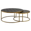 Aragon Gray Nesting Coffee Tables Set/2 thumbnail 3