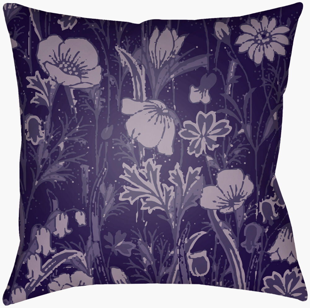 Chinoiserie Floral Accent Pillow large image 