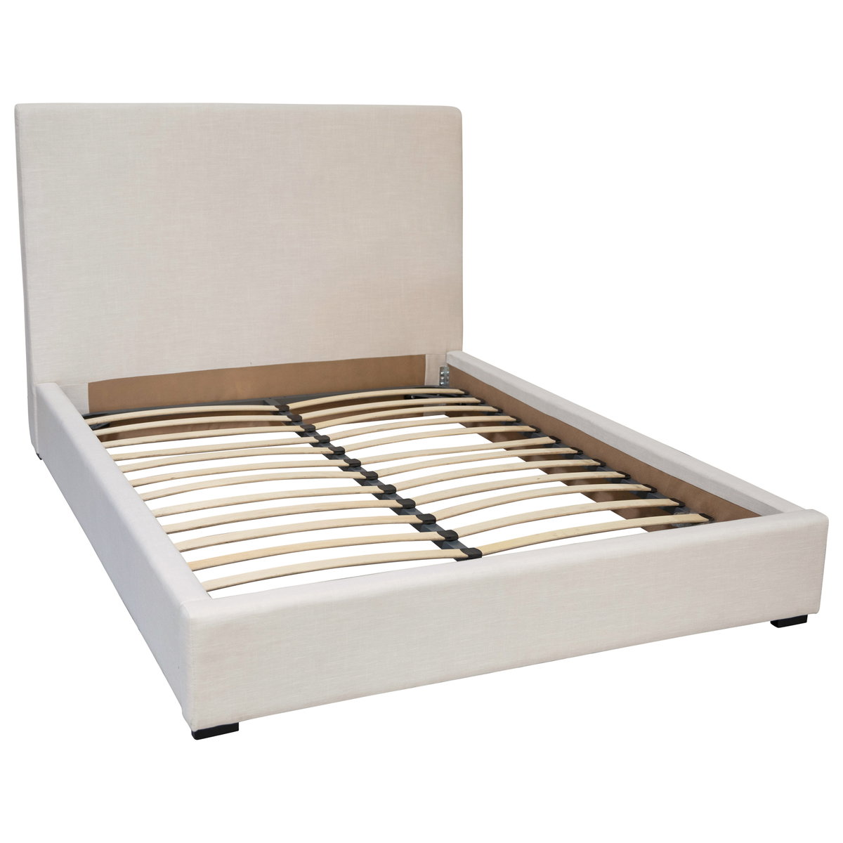 Fabio Bed Queen, by Dovetail, 67.5" width x 49.75" height x 90" depth View 4