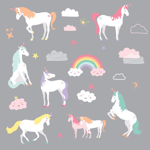Unicorn Magic Wall Decals
