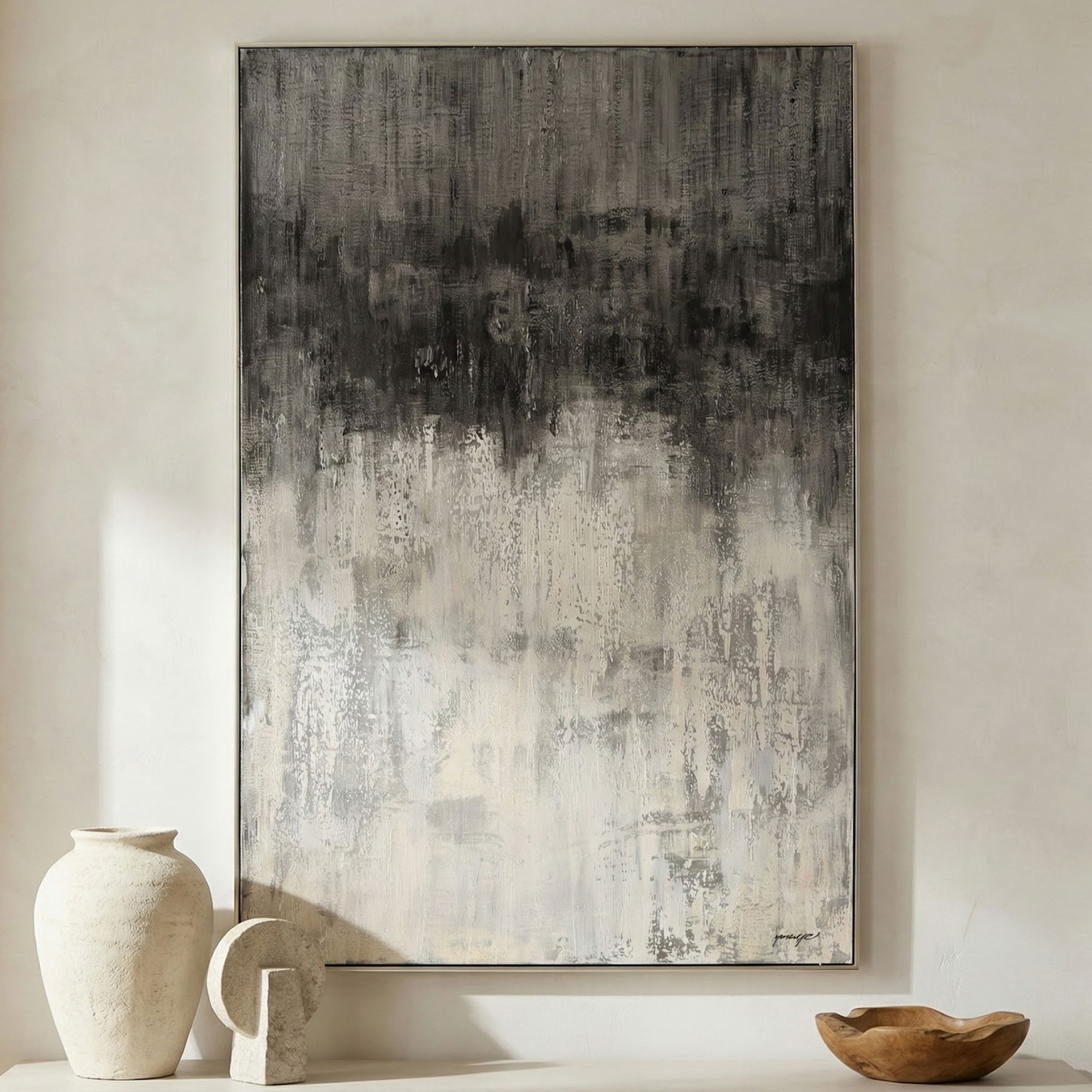 Eventide Wall Decor, Painting by Moe's Home, 48" width x 72" height x 2" depth View 4