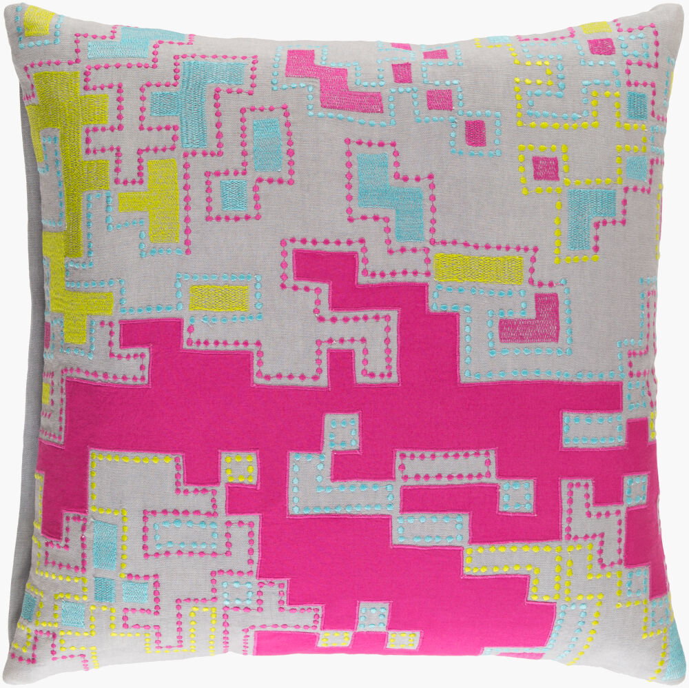 Macro Accent Pillow, Decorative Pillow by Surya, 18" length x 18" width