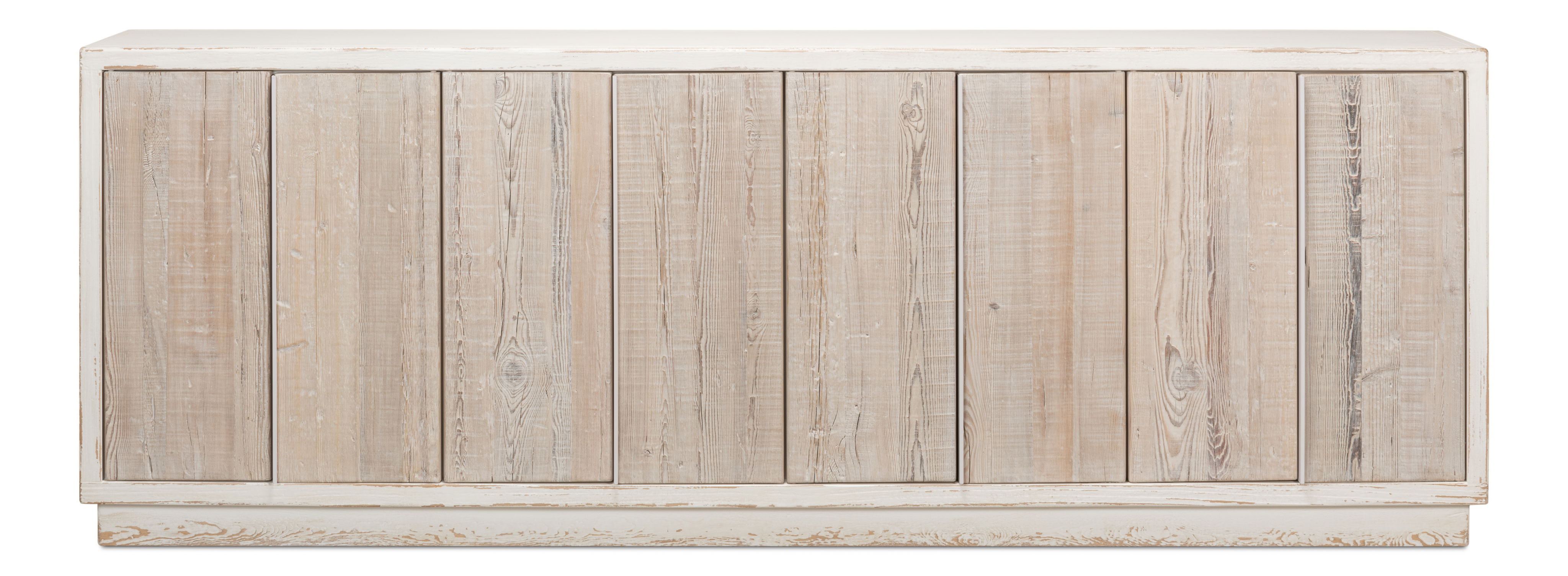 Stefano Narrow Sideboard, Cabinets & Sideboard by Sarreid, 94" length x 12" width x 34" height View 2