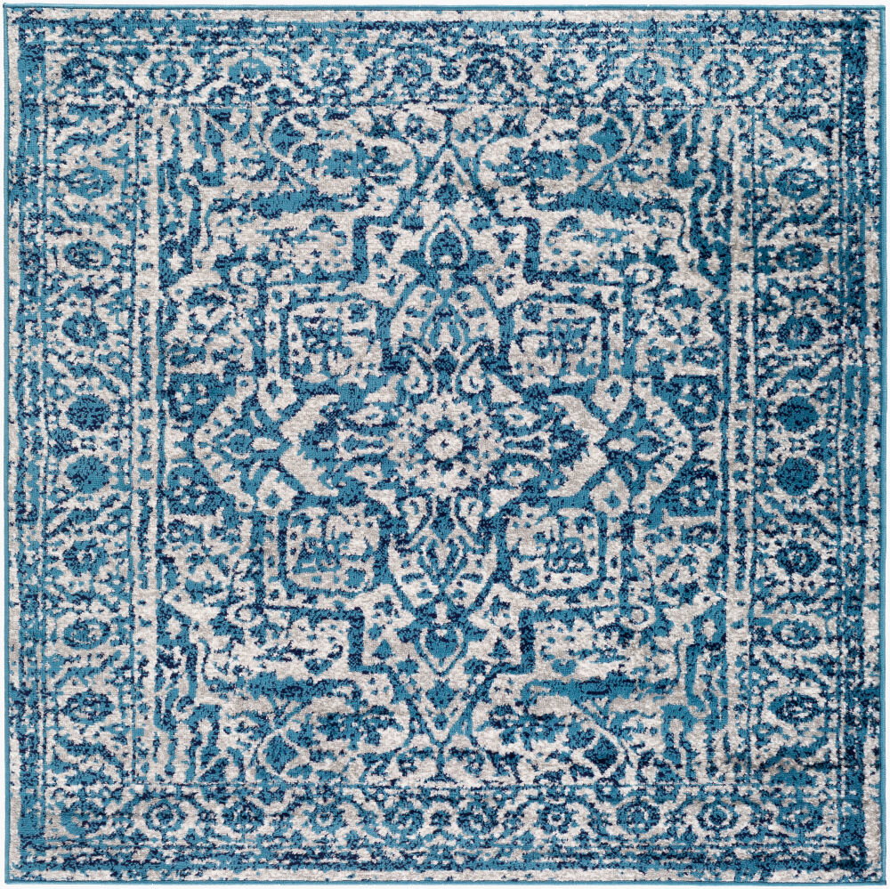 Monte Carlo Machine Woven Rug, by Surya, 5'2.99" length x 5'2.99" width