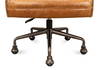 Andrew Jackson Desk Chair  Cuba Brown, by Sarreid, 2'5" length x 2'1" width x 2'11" height thumbnail 8