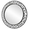 Mosaic Metal Round Mirror thumbnail 4