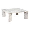 Segment Coffee Table Ashen Grey, by Moe's Home, 35.5" width x 13" height x 35.5" depth thumbnail 2