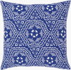 Global Blues Accent Pillow Poly, Decorative Pillow by Surya, 18" length x 18" width thumbnail
