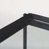 Trey Black Metal with Glass Accent Table thumbnail 9