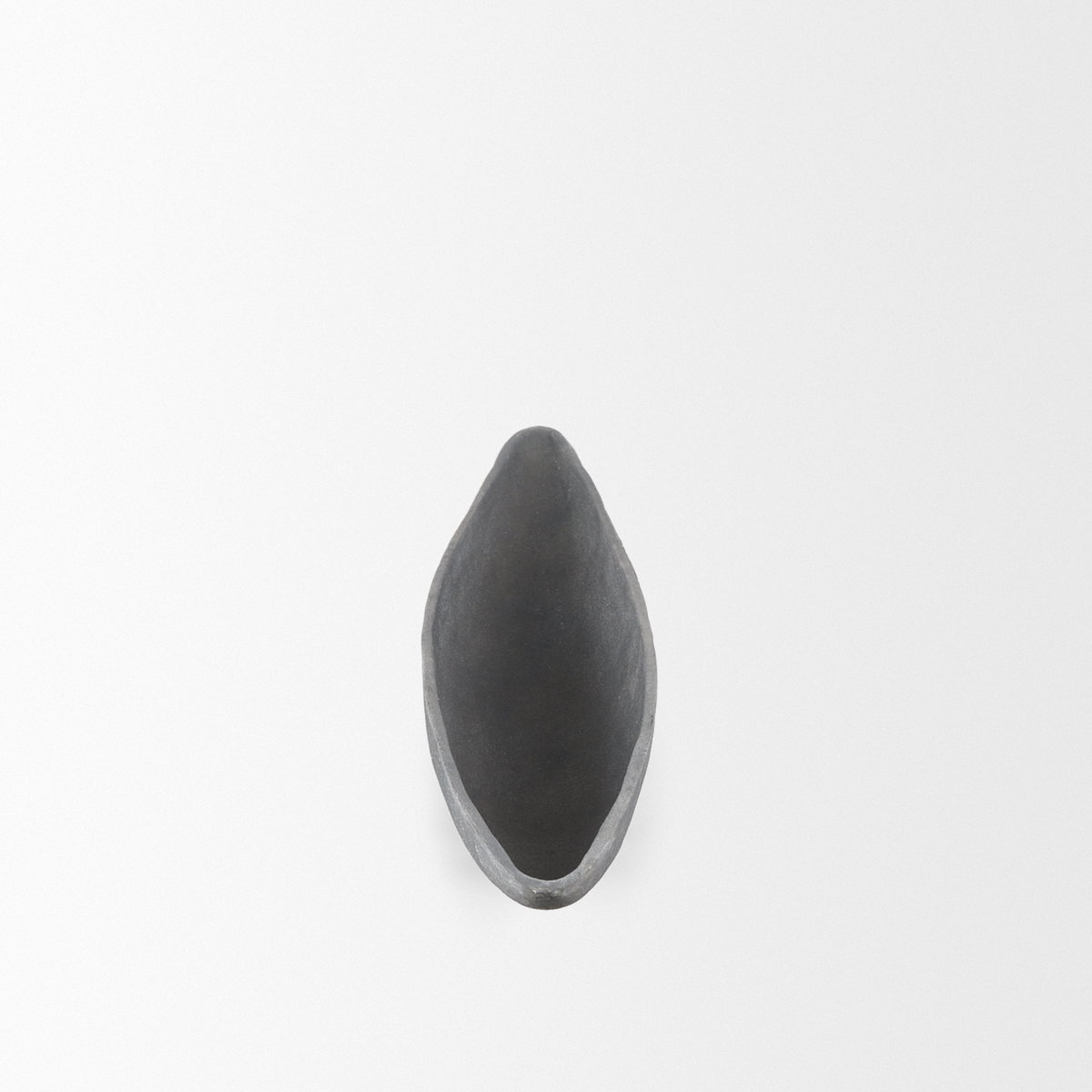 Piero Large Concrete Finished Metal Decorative Bowl, by Mercana, 39" length x 5" width x 4.33" height View 5