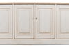 Antique Whitewash Sideboard, 6 Door, Cabinets & Sideboard by Sarreid, 119" length x 20" width x 36" height thumbnail 8