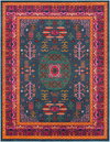Anika Machine Woven Rug, by Surya, 1'3.75" length x 1'3.75" width thumbnail