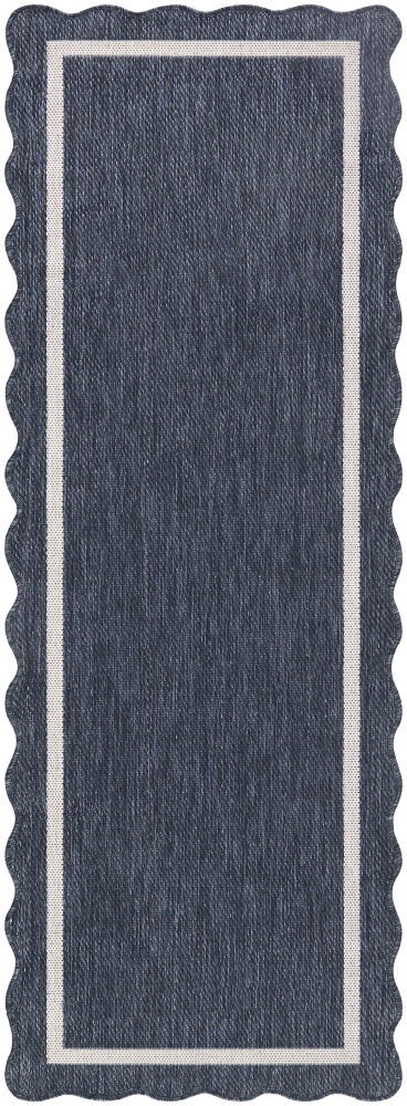 Miami Beach Machine Woven Rug, by Surya, 7'2.61" length x 2'7.5" width
