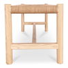 Hawthorn Large Bench Natural, Benche by Moe's Home, 60" width x 18" height x 17" depth thumbnail 3