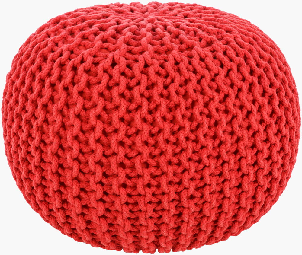 Malmo Pouf, Ottoman by Surya, 20" width x 14" height