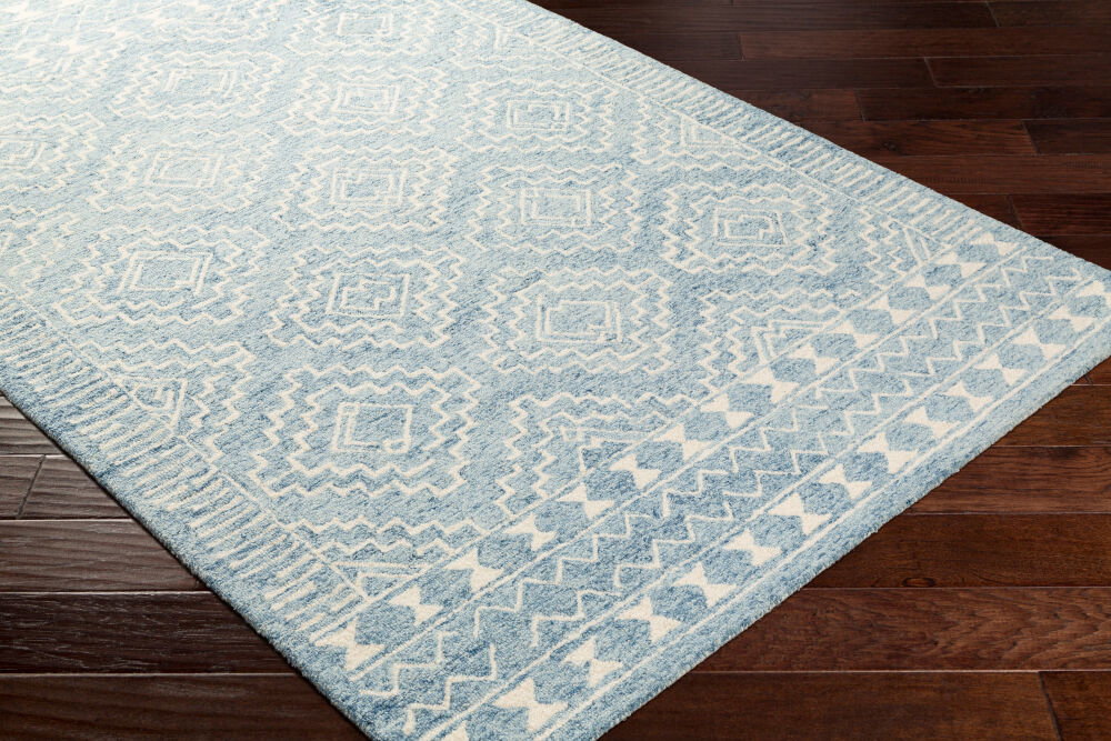 Granada Handmade Rug, by Surya, 1'6" length x 1'6" width