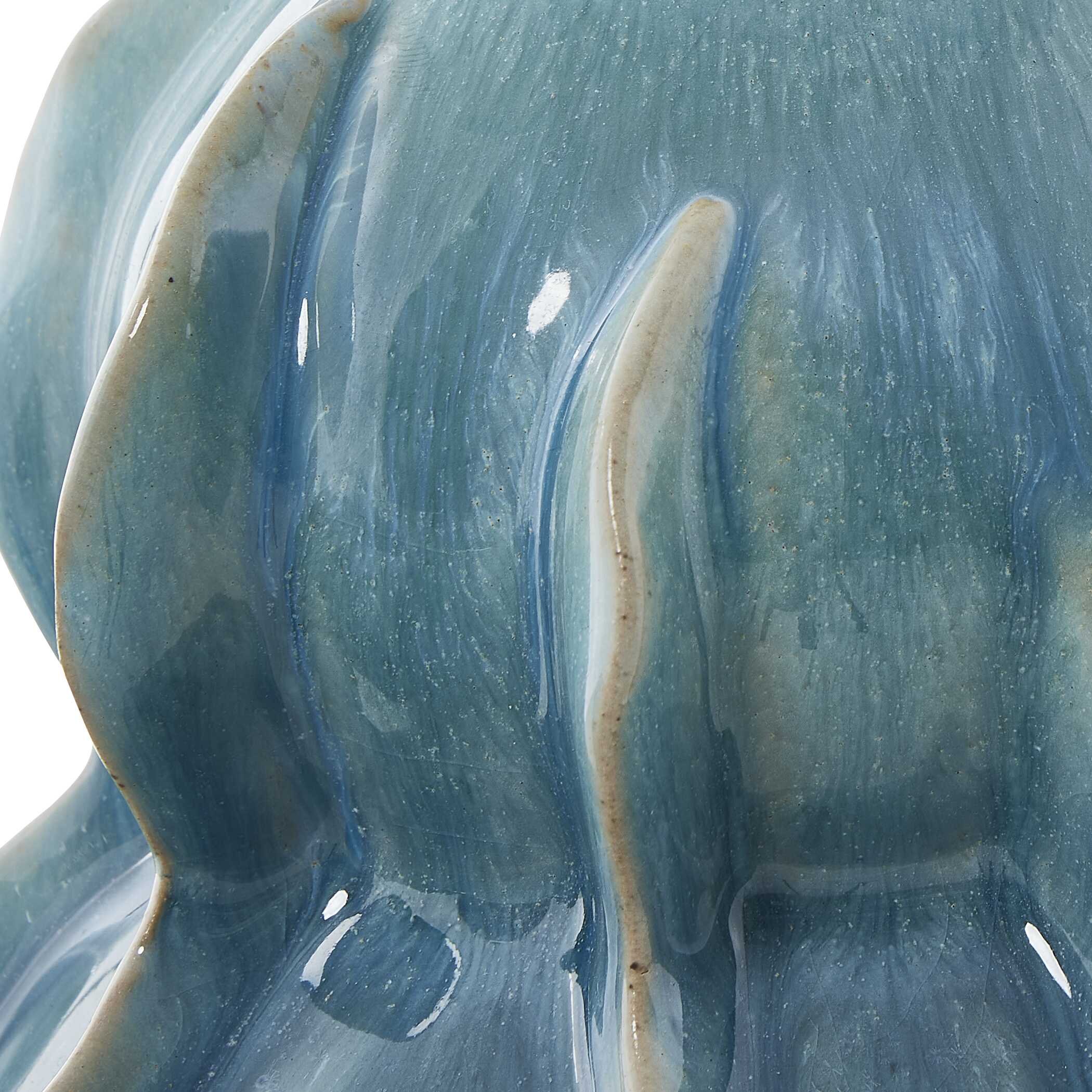 Ocean Wave Outdoor Glazed Vases Set/2 large image 